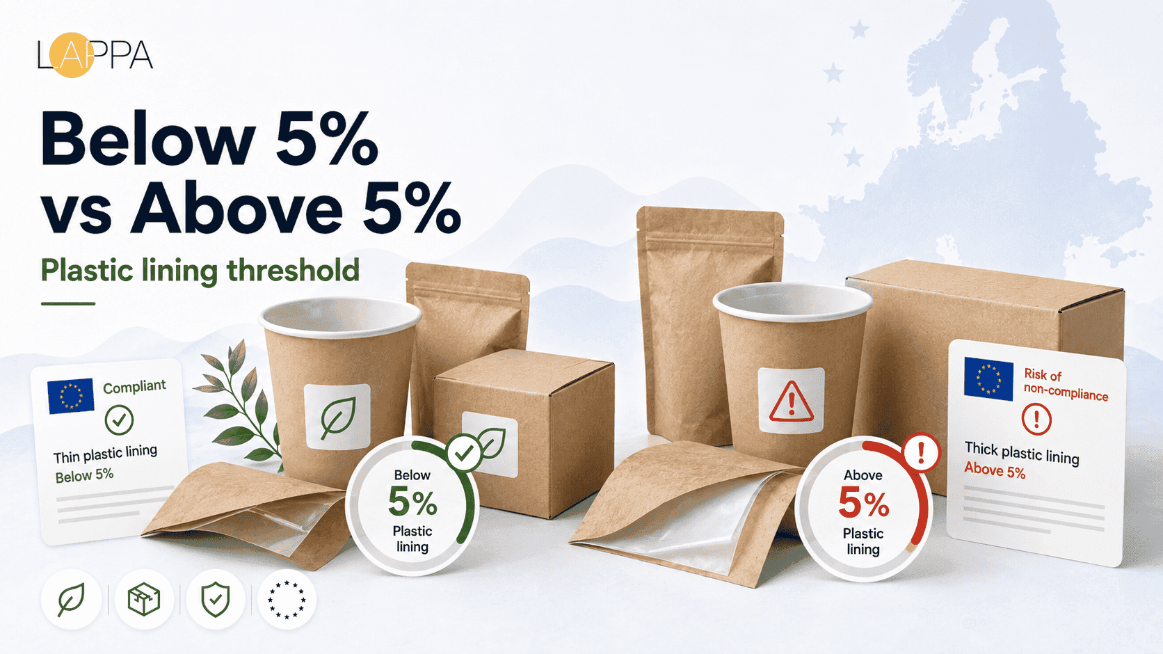 The Hidden 5% Rule — Why Some Paper Packaging Escapes PPWR’s Single-Use Plastic Ban photo 1