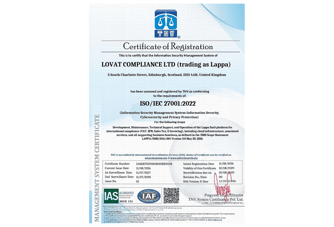 ISO 27001 Lappa