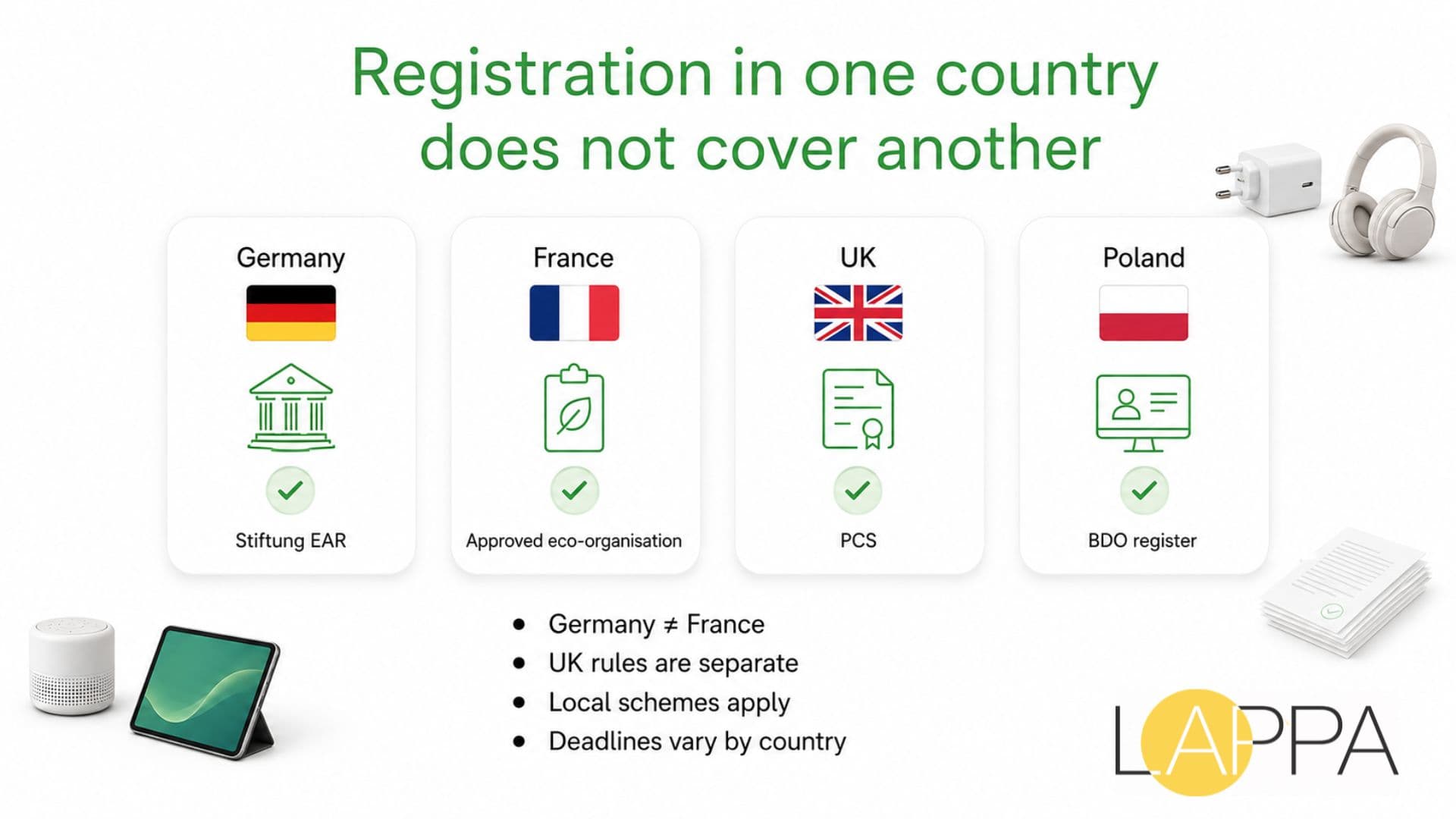 EPR for Electronics by Country: EEE Registration Thresholds Across the EU and UK photo 2