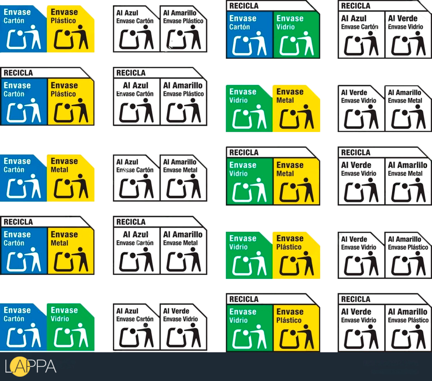 photo 2 Spanish recycling logo 