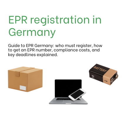 Germany EPR registration process costs and deadlines