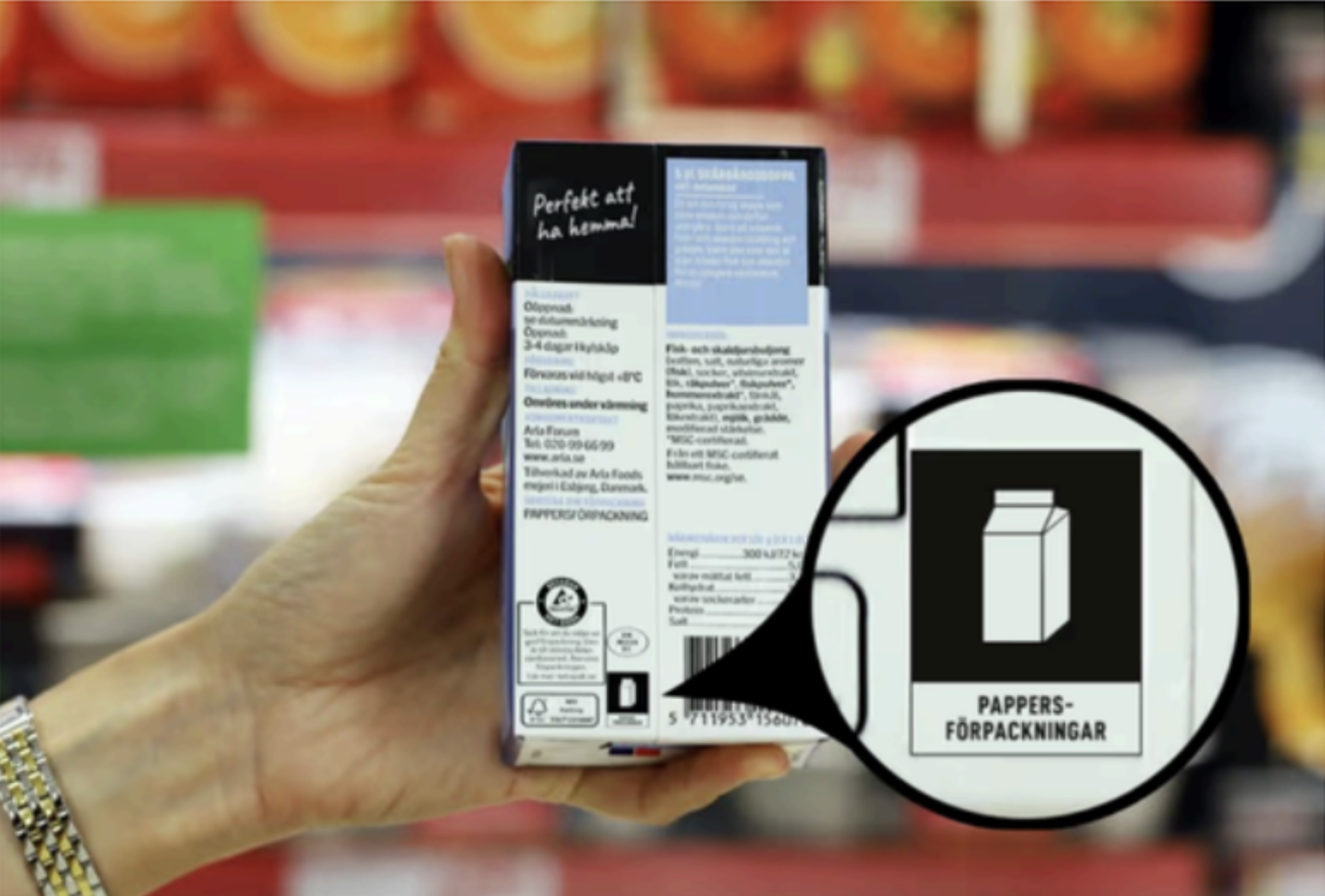 Sweden EPR packaging labelling photo 1