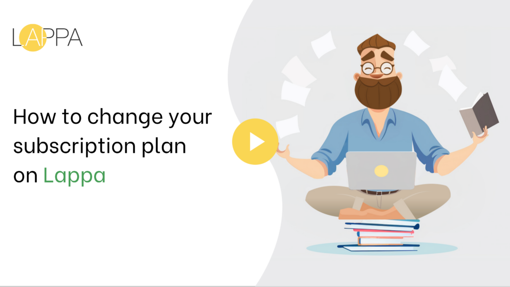 How to change your subscription plan on Lappa