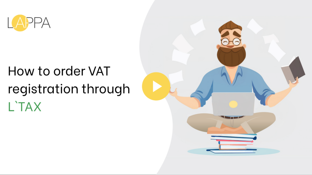 How to order VAT registration through L’Tax