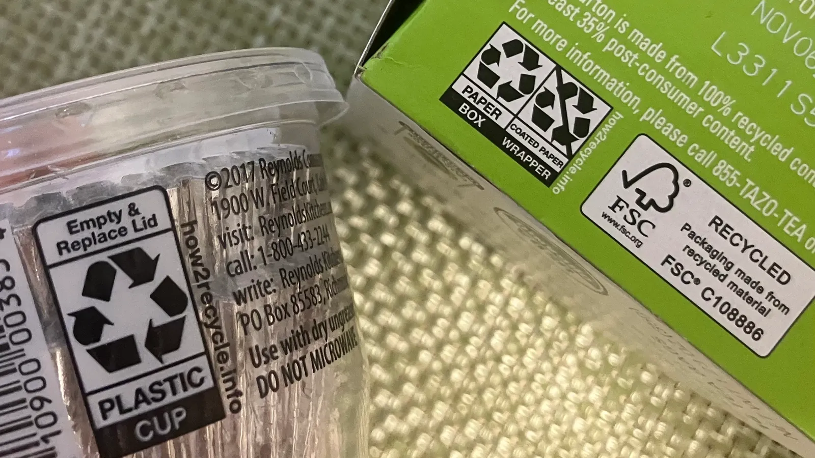 California EPR packaging labelling photo 1