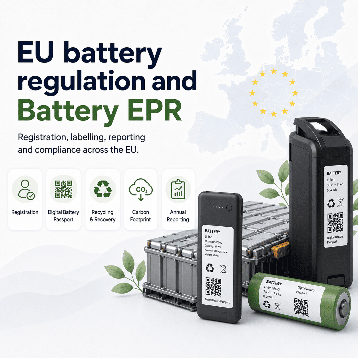 Battery EPR and the new EU battery regulation explained