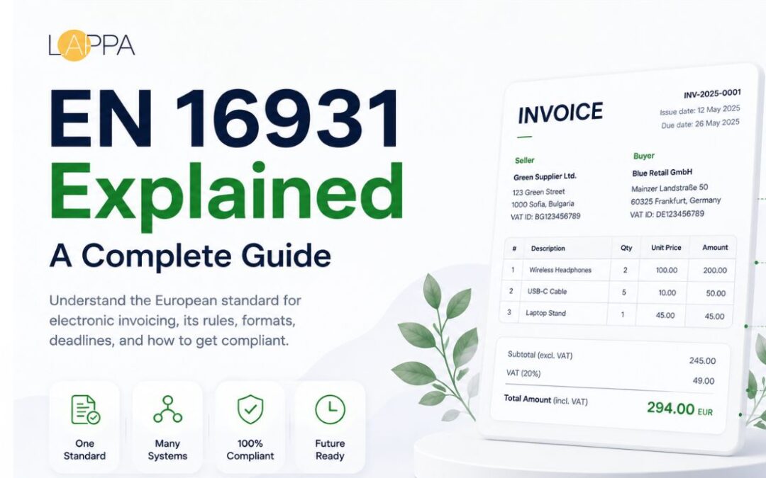 EN 16931 Explained A Complete Guide to the European Standard for Electronic Invoicing