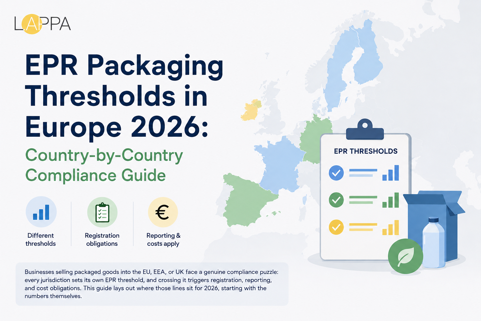 EPR Packaging Thresholds in Europe 2026: Country-by-Country Compliance Guide