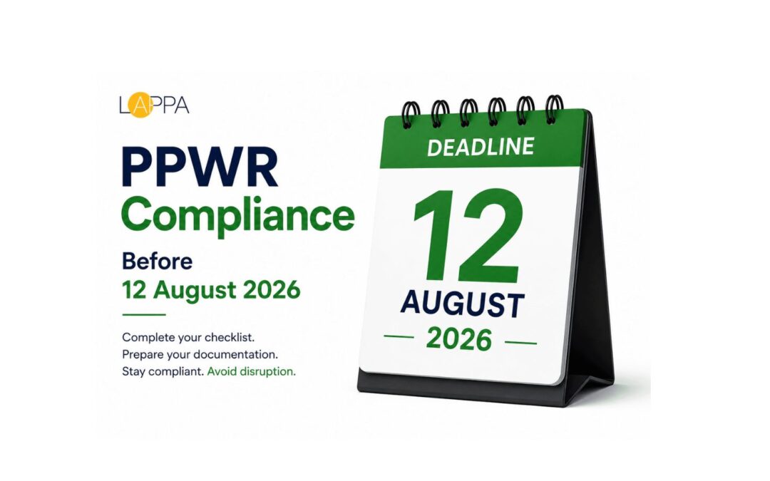 PPWR Compliance Checklist Before August 12, 2026